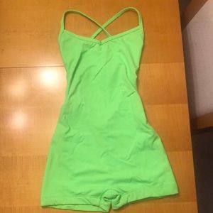 Girls leotard with short-like bottoms by Katrina